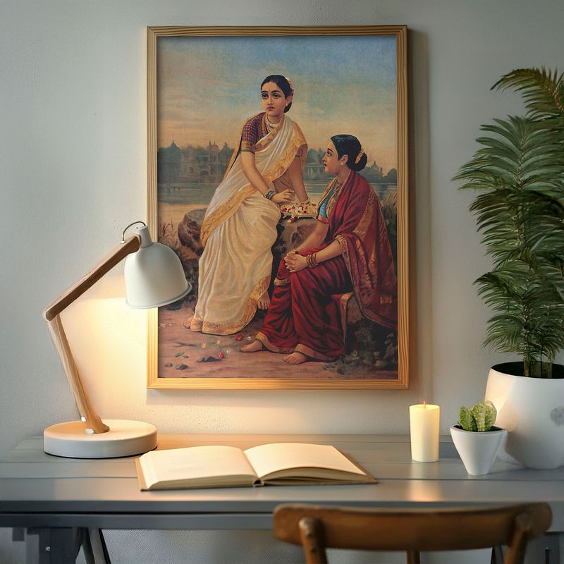 Radha – A Timeless Masterpiece by Raja Ravi Varma