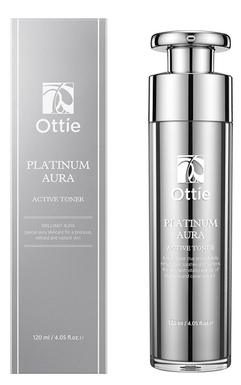 OTTIE Platinum aura active toner 120ml
