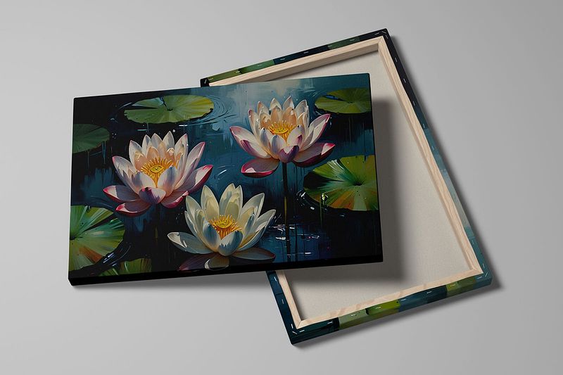 Water Lilies Painting: Inspired by Claude Monet’s Masterpiece