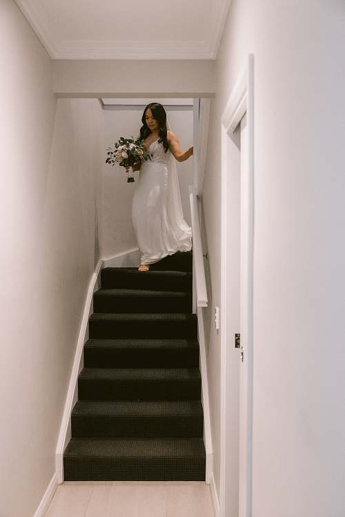 Bride Getting Ready