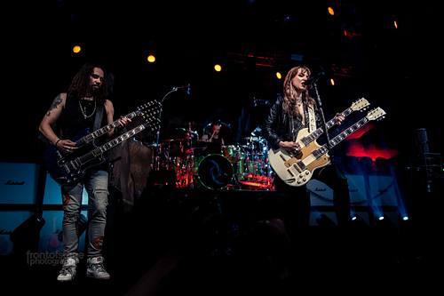 Die US-amerikanische Rockband HALESTORM im Huxleys Berlin