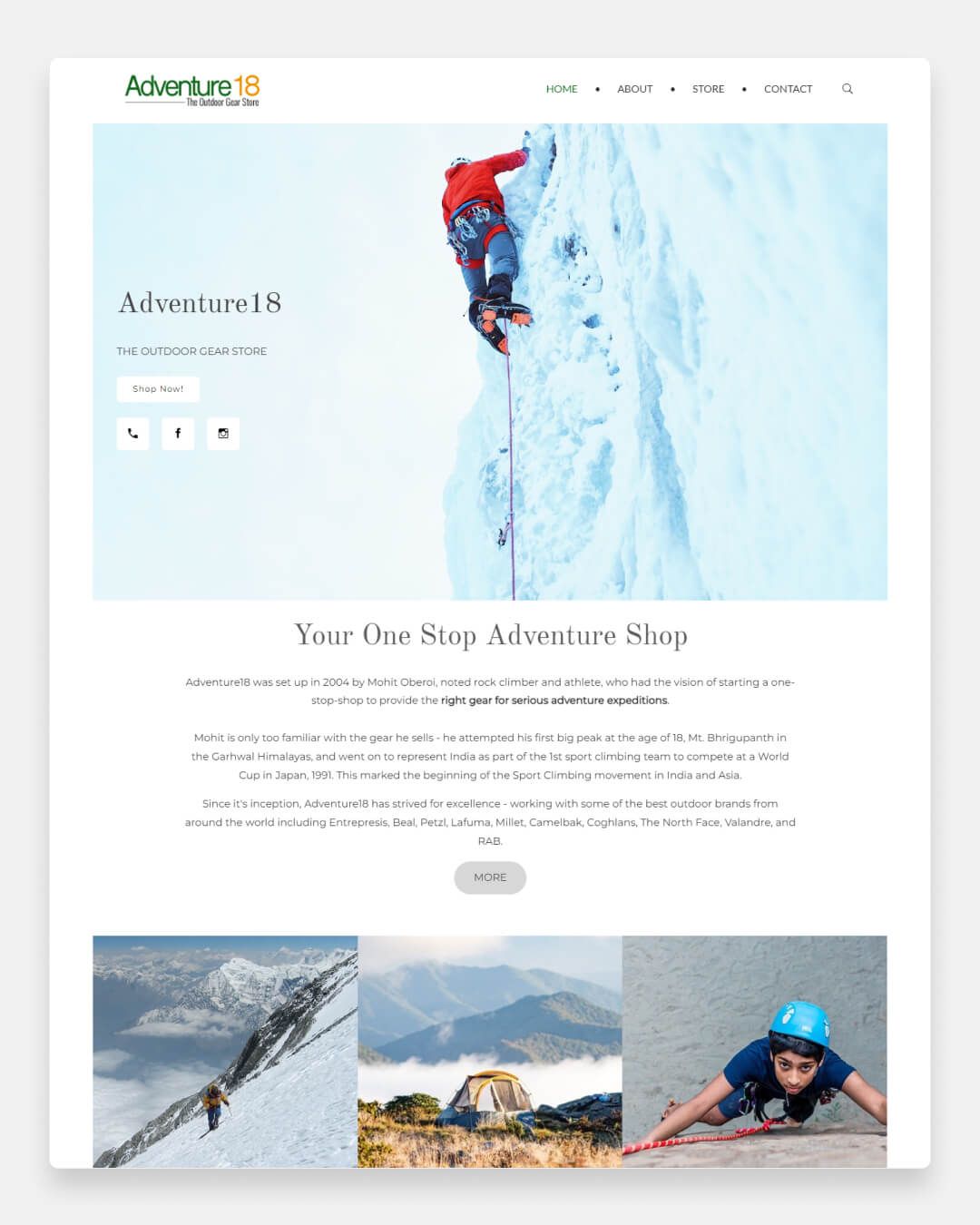 Website von Mohit Oberoi