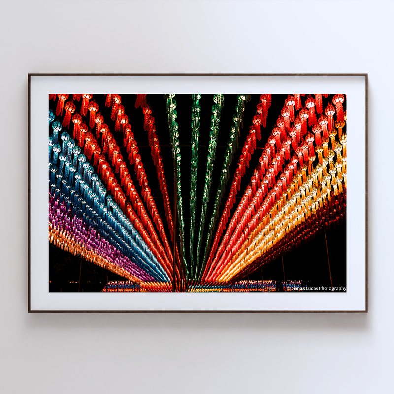 THE ONE - LINES & SHAPES - "A Thousand Lanterns" - LIMITED EDITION 5 of 5