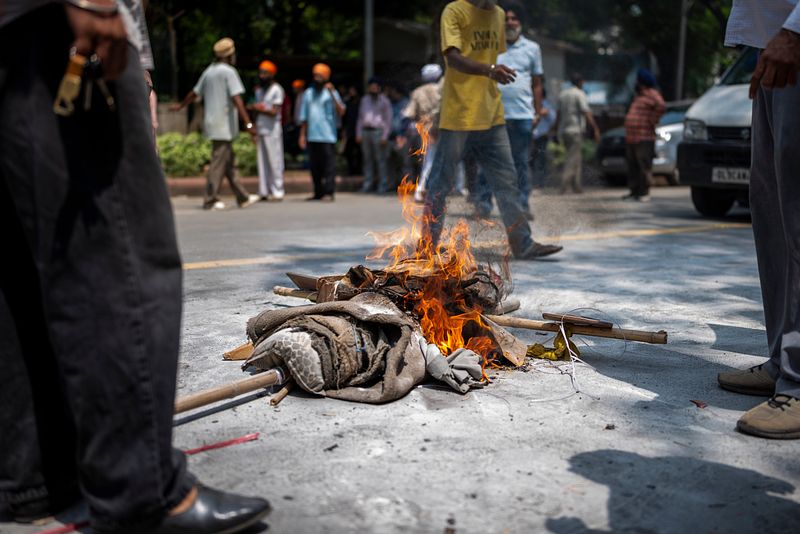 Sikh Community Protest