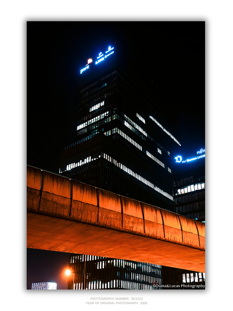 COLLECTION - URBAN GEOMETRY VERTICAL - "Bridge Line" - LIMITED EDITION 10 of 10