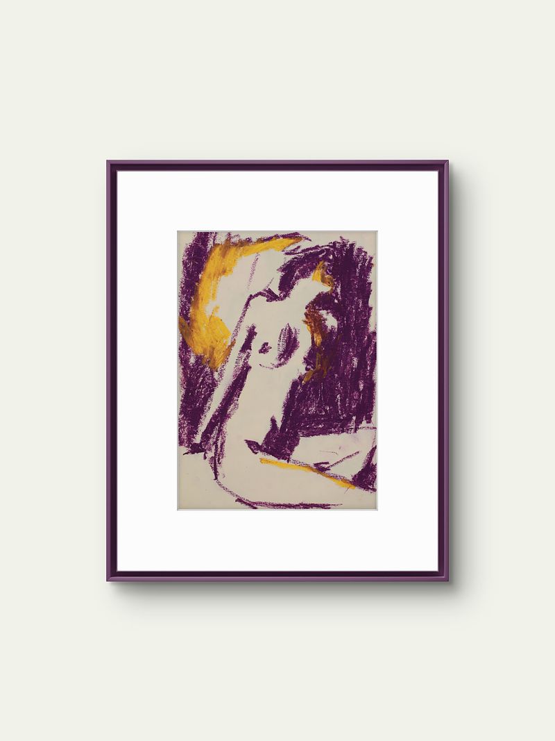 Purple & Ochre