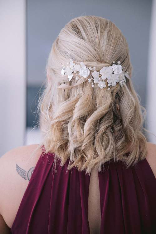Bride Getting Ready