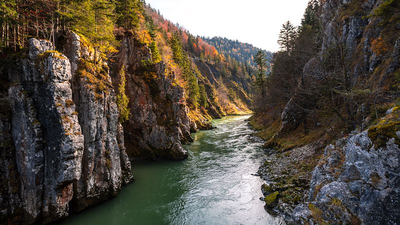 Schmugglerweg im Chiemgau: Spektakul&auml;re Wanderung durch die Entenlochklamm