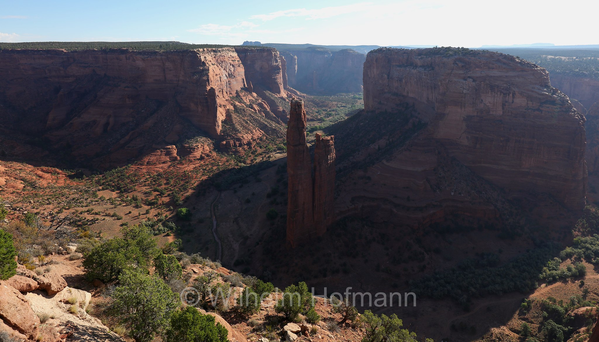 Spider Rock, Canyon de Chelly, Canyon de Chelly National Monument, Arizona, USA