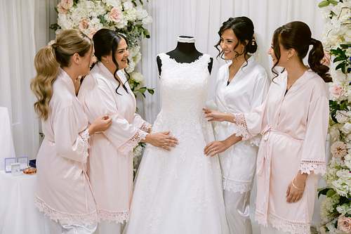 Bride Getting Ready