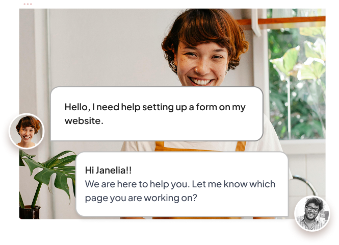 Pixpa live chat support