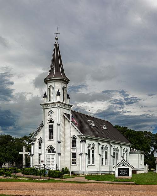 St. Johns Catholic Church - Paionted Church