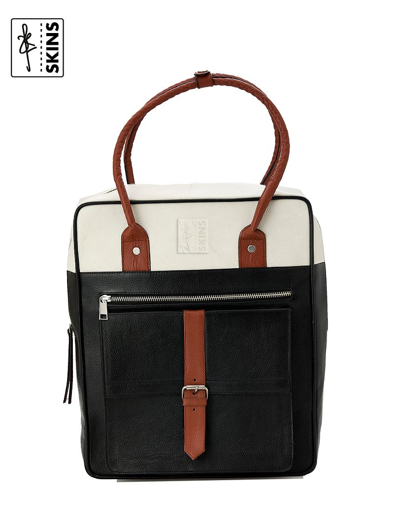SKINS: Koshā Patha Leather Office Laptop Bag