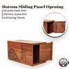 Heart Shape Tree of Life Wood Cremation Urn Box
