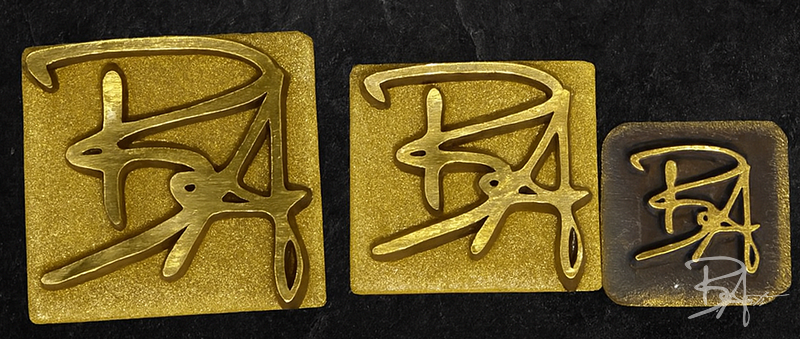 "SQUARE" Brass Stamp