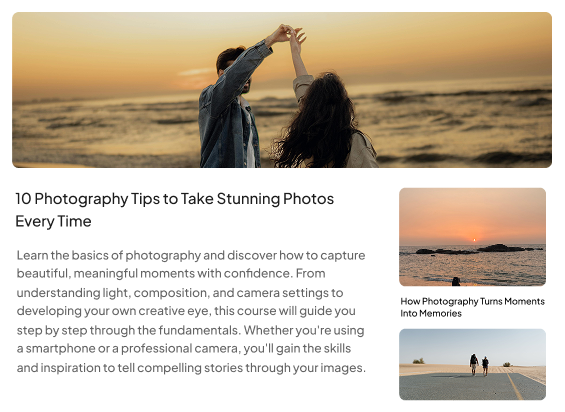 Add a blog page
