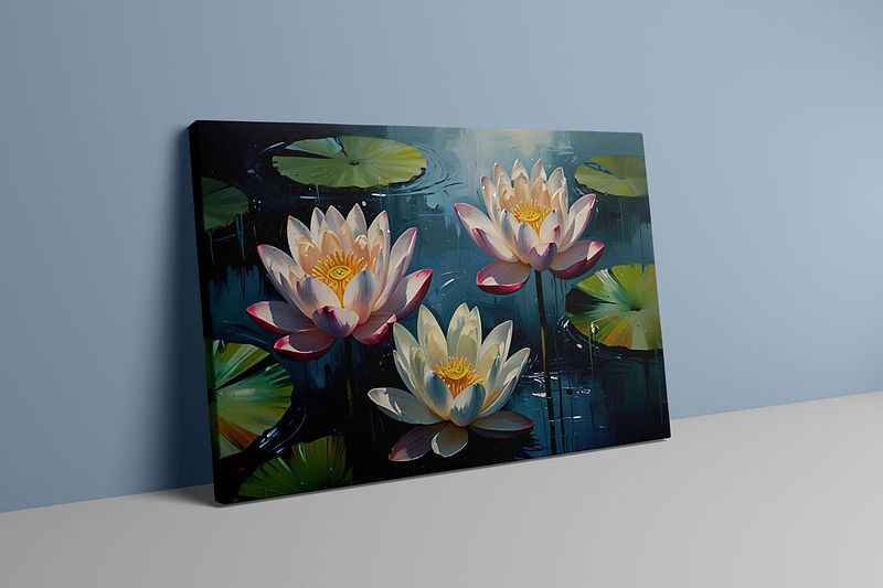 Water Lilies Painting: Inspired by Claude Monet’s Masterpiece