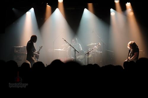 Die deutsche Post-Punk- und Noise-Rock-Band DIE NERVEN im Berliner SO36