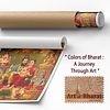 Mahadev Parvati – A Divine Family Portrait by Raja Ravi Varma