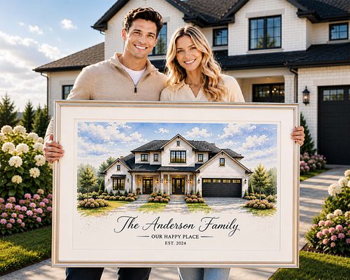 House Portrait & Custom Closing Gifts
