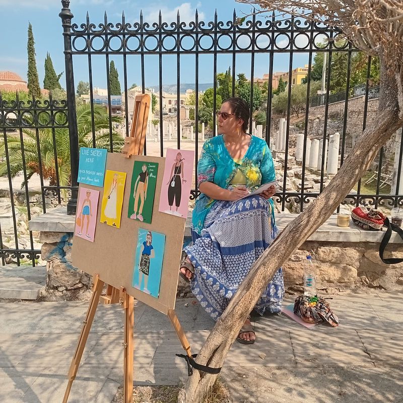 Live Sketch in Athens (2024)