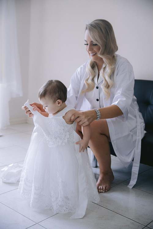 Bride Getting Ready