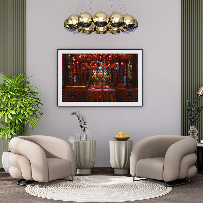 THE ONE - QUIET ICONS - "Red and Gold" - LIMITED EDITION 5 of 5