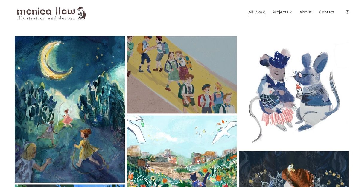 Monica Liaw illustration and design portfolio