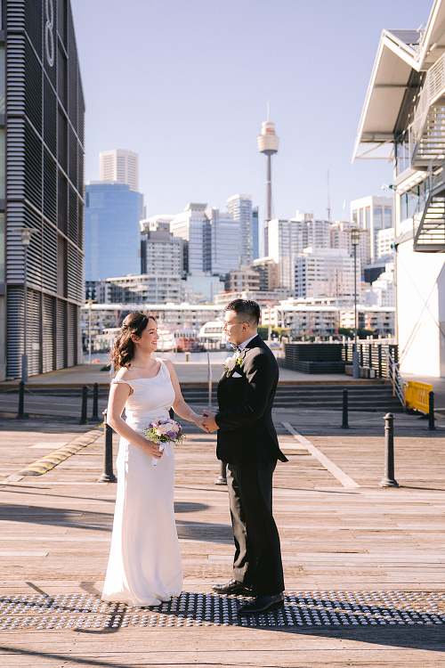 Sydney Elopement at Pyrmont Wedding Registry