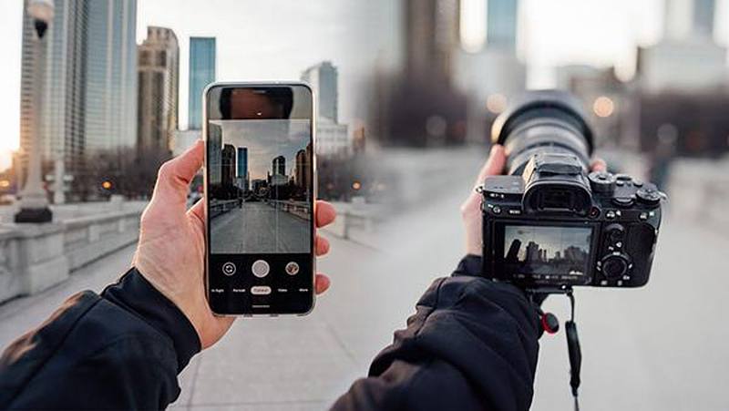 Camera versus Phone