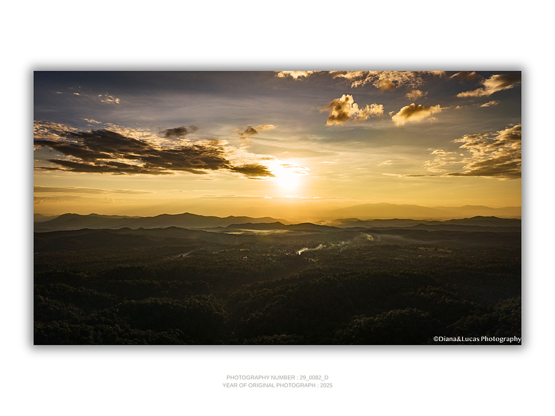 THE ONE - AERIAL PRINTS - "When the Sky Opens" - LIMITED EDITION 5 of 5