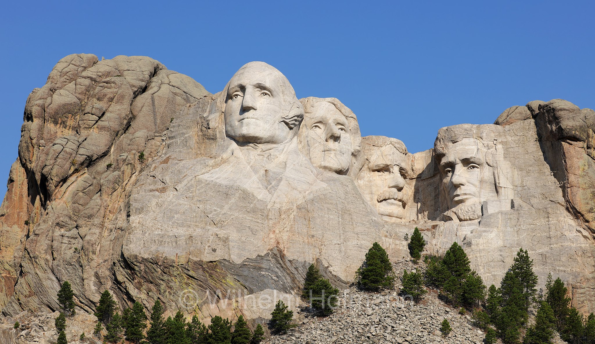 Mount Rushmore National Memorial, Monumento nazionale del Monte Rushmore, South Dakota, Dakota del Sud, USA
