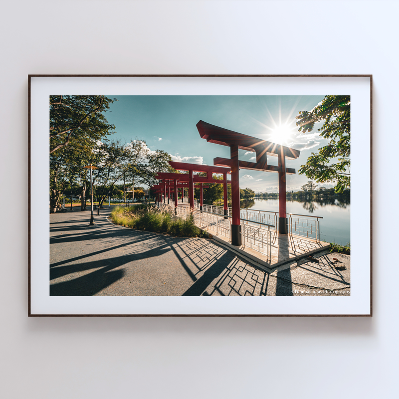 THE ONE - LINES & SHAPES - "Gate and Sun" - LIMITED EDITION 5 of 5