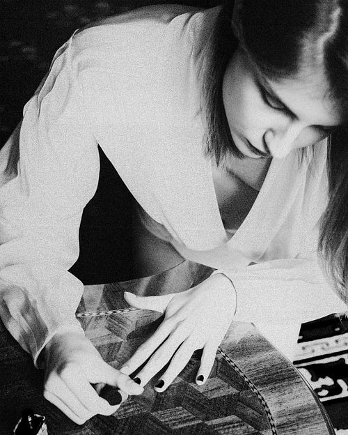 Editorial fashion photography with narrative atmosphere and refined styling