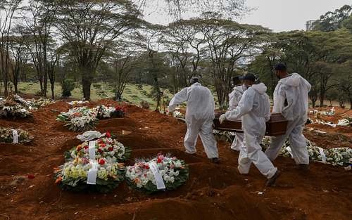 Brazil To Top Half Million COVID Deaths