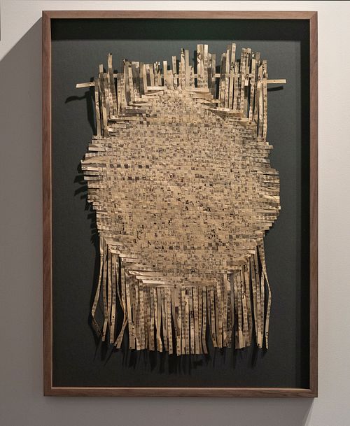 Newspaper Weaving Circle (2023)