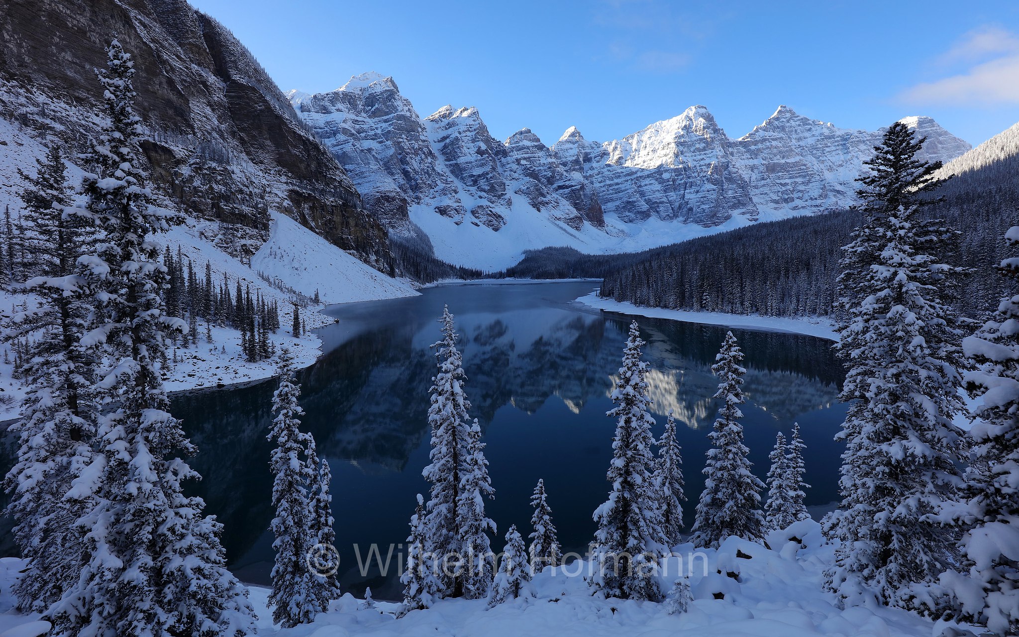 Moraine Lake, Valley of the Ten Peaks, lago Moraine, Banff National Park, Banff-Nationalpark, Parco nazionale Banff, Alberta, Canada, Kanada