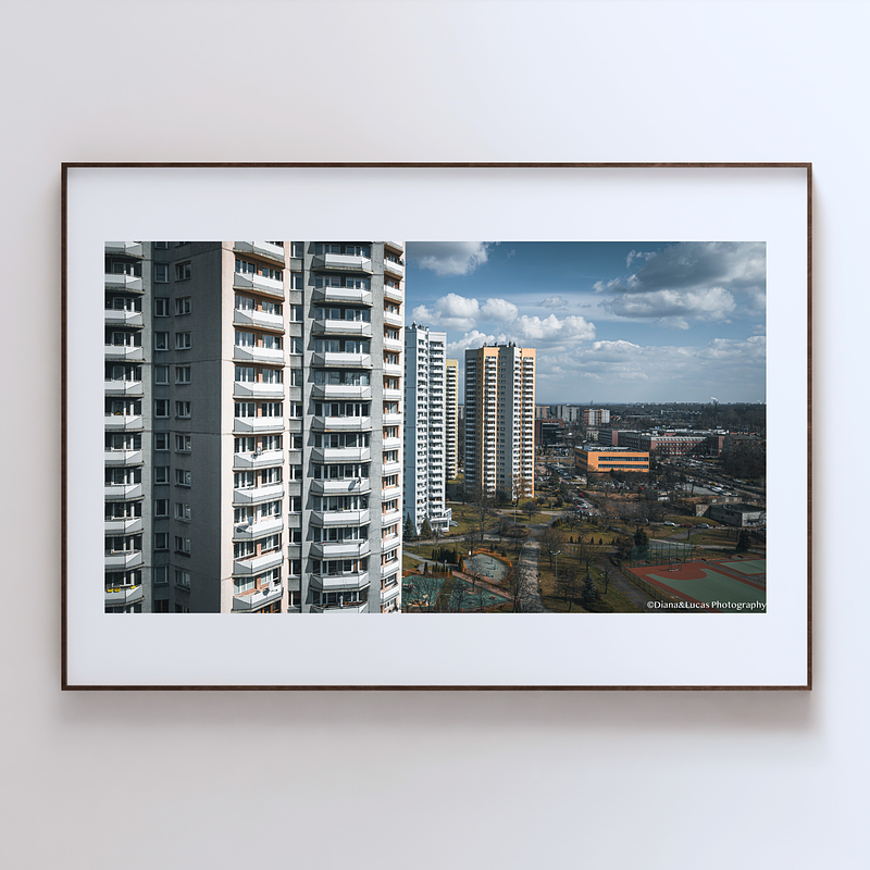 THE ONE - AERIAL PRINTS - "The Block" - LIMITED EDITION 5 of 5