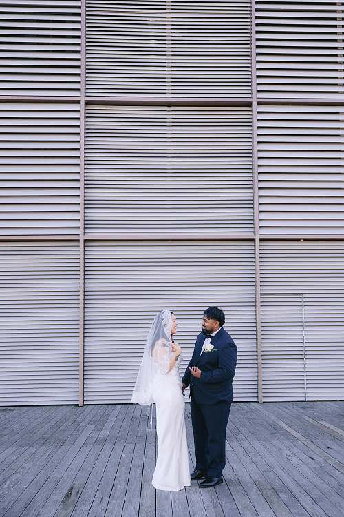 Bride and Groom's First Look