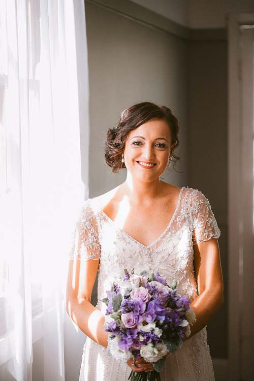 Bride Getting Ready