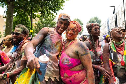 Notting Hill Carnival celebration, London, UK