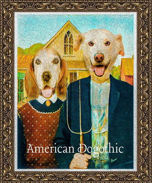 American Dogothic