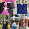 fairy floss top- crochet pdf pattern ♡