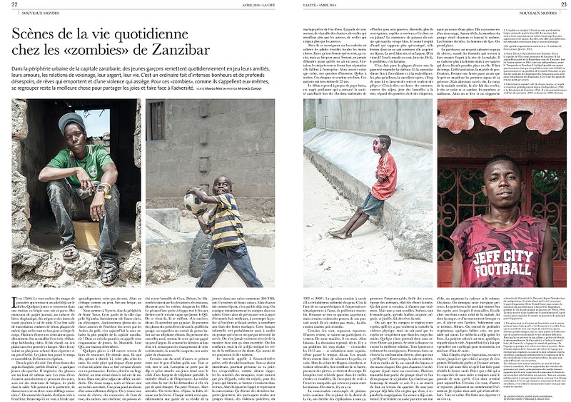 Scène de la vie quotidienne chez les 