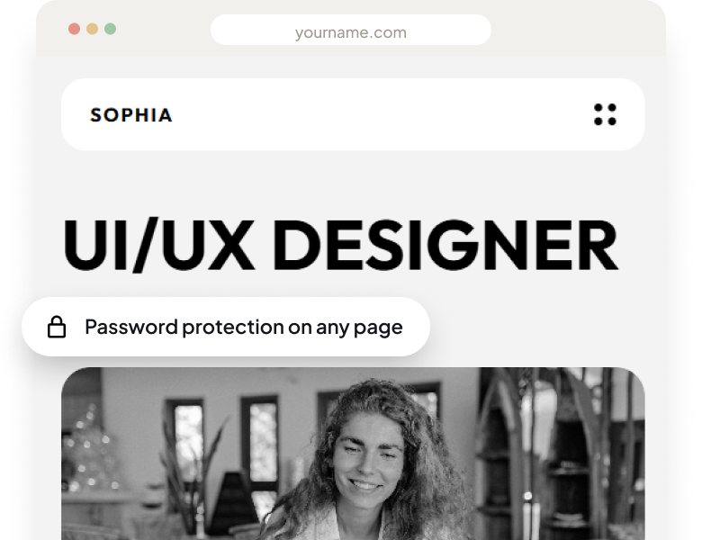 Sitio web de portafolio de UX con páginas de estudio de caso de formato largo construidas en Pixpa
