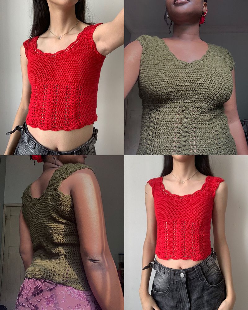 Dolly Top PDF Crochet Pattern