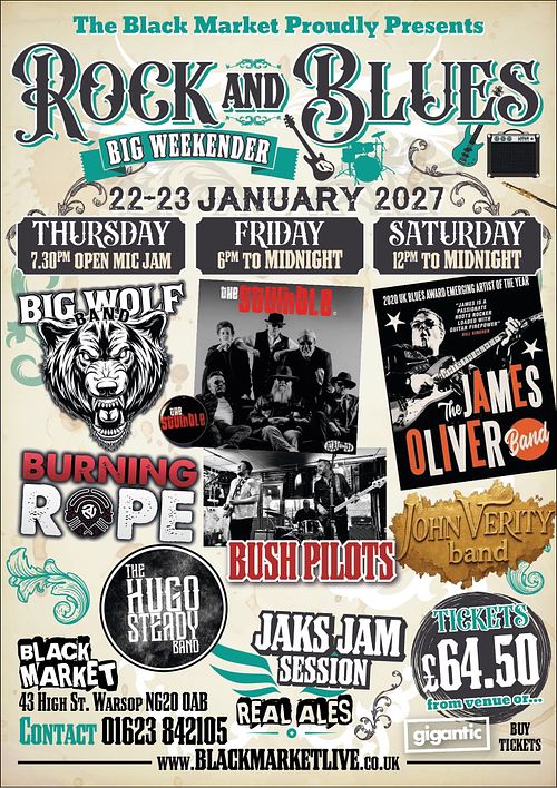 Rock and Blues Big Weekender
