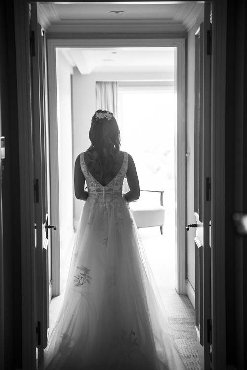 Bride Getting Ready
