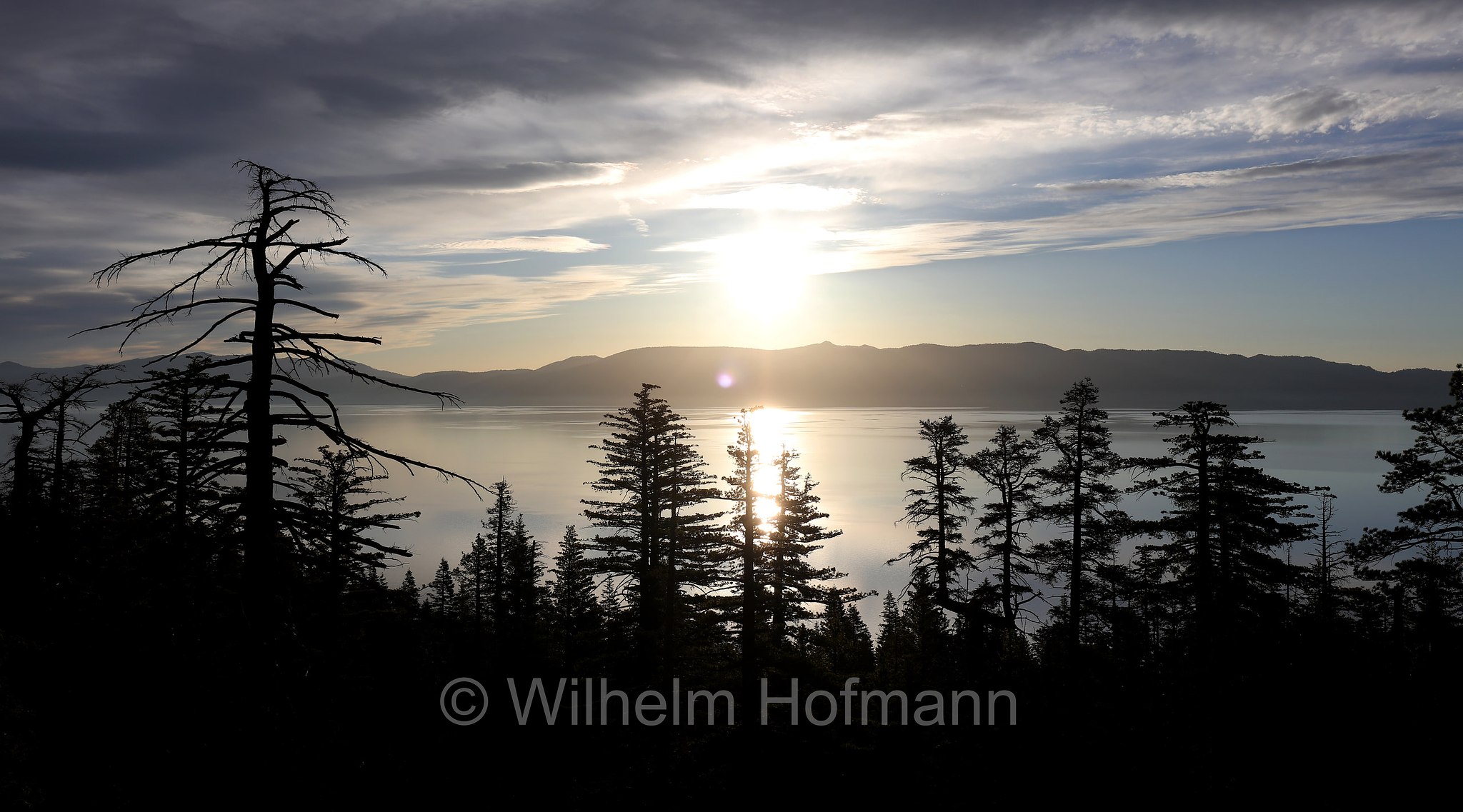 Sunrise, Lake Tahoe, Lago Tahoe, California, Kalifornien, USA