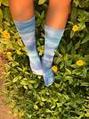 Summer Sky Crew Socks